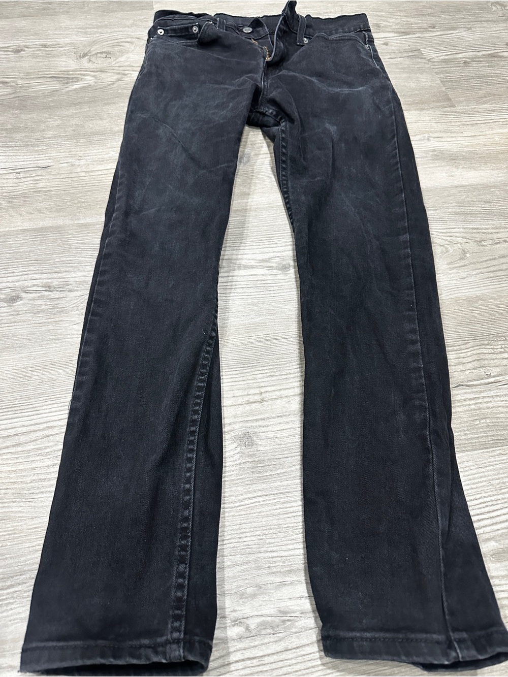 Levi's Black jeans (faded)